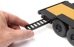 SCX24 Flat Bed Vehicle Trailer with LED Taillights:1/24th-1/24TH SCALE CRAWLER-Mike's Hobby