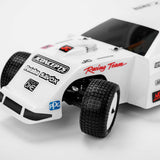 JCO4120-02 JConcepts 1/16 Dirt Trac Mini Rear 2WD Buggy Tires & Inserts, Green Compound (2)-WHEELS AND TIRES-Mike's Hobby