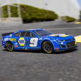 LOS1122509 Losi 1/12 NASCAR RC Racecar Chase Elliot No. 9 NAPA 2025 Chevrolet Camaro ZL1 2S AWD RTR Brushed On-Road (Battery & Charger Included)-Cars & Trucks-Mike's Hobby