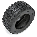 PRO1029910 Pro-Line 1/10 Jaeger HP BELTED F/R 2.8" MT Tires MTD 12mm/14mm Black Raid (2)-WHEELS AND TIRES-Mike's Hobby