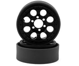 VPS08130 Vanquish Products KMC KM237 Riot 1.9" Beadlock Crawler Wheels (Black) (2)-WHEELS AND TIRES-Mike's Hobby