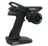 SNW101A33061A Sanwa/Airtronics Limited Edition M17 FH5 4-Channel 2.4GHz Radio System (Blue) w/RX-493i Receiver-TRANSMITTER-Mike's Hobby