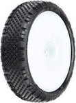 Prism 2.2" 2WD Z3 MTD Narrow Wht Wheels RB7/B6/B6D-WHEELS AND TIRES-Mike's Hobby