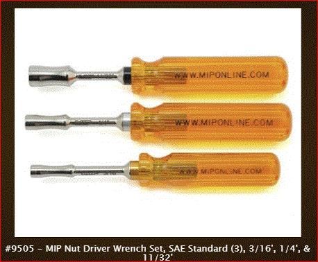 MIP Nut Driver Wrench Set-Tools-Mike's Hobby