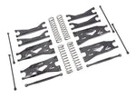 Suspension kit, X-Maxx® WideMaxx®, (includes front & rear suspension arms, front toe links, driveshafts, shock springs)-TRAXXAS-Mike's Hobby