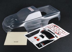 BODY REVO 3.3 CLEAR DECAL SHT-RC CAR BODY-Mike's Hobby
