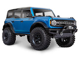 Traxxas TRX-4 1/10 Trail Crawler Truck w/2021 Ford Bronco Body w/TQi 2.4GHz Radio-ROCK CRAWLER-Mike's Hobby
