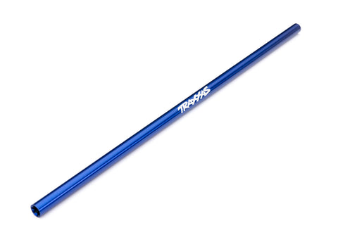 TRA10155 DSHAFT CENTER ALUM BLUE 274MM-PARTS-Mike's Hobby