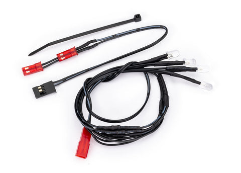 TRA10191 PRO SCALE LED HEADLIGHT/BUMPER RAPTOR R-LED Lighting-Mike's Hobby