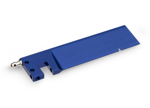 TRA10340 Blue Aluminum 100 mm Rudder-PARTS-Mike's Hobby