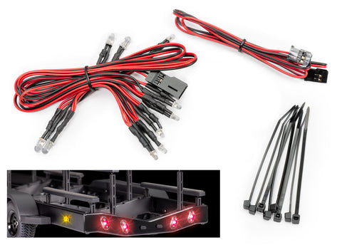 TRA10349 LED LIGHTS HARNESS FITS 10350 (SPARTAN/M41 TRAILER)-LED Lighting-Mike's Hobby