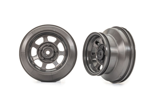 TRA10472 WHL DIRT OVAL 4WD F/R 2WD REAR-WHEELS AND TIRES-Mike's Hobby