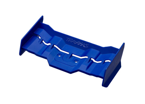 TRA10718-BLUE Mini XRT Blue Rear Wing-PARTS-Mike's Hobby