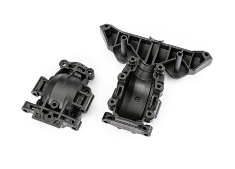 TRA10728X Front Upper and Lower Bulkhead-PARTS-Mike's Hobby