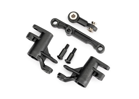 TRA10743 Steering Bellcrank Assembly with Drag Link-PARTS-Mike's Hobby