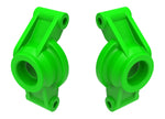 TRA10752-GRN Green Stub Axle Carriers (L&R)-PARTS-Mike's Hobby