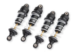 TRA10765-GRAY PTFE Aluminum Mini GTR Long Shocks & Springs (4)-PARTS-Mike's Hobby
