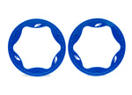 TRA10948-BLUE 4.3" BLUE Funco Rear Beadlock Rings (2)-PARTS-Mike's Hobby