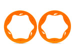 TRA10948-ORNG 4.3" Orange Funco Rear Beadlock Rings (2)-PARTS-Mike's Hobby