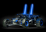 TRA10992-BLUE Blue LED Whip Light w/ Flex-Tech Mount FUNCO-LED Lighting-Mike's Hobby