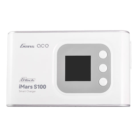 GEAS100-UW Gens ace iMars S100 G-Tech AC Balance RC Battery Smart Charger-White-CHARGER-Mike's Hobby