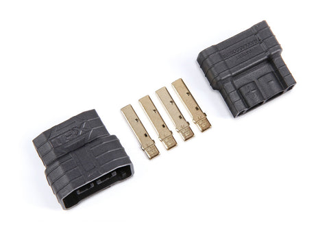 TRA3070R Male Traxxas 4s Connectors (2)-CONNECTORS-Mike's Hobby