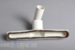 FLOOR BRUSH-FITALL,W/PLASTIC ELBOW,WHITE-Mike's Hobby