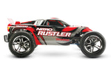 TRA44096-3 TRAXXAS Nitro Rustler w/TSM-Cars & Trucks-Mike's Hobby