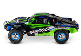 TRA58034-8-GRN Slash 2WD w/USB-C-1/10 TRUCK-Mike's Hobby