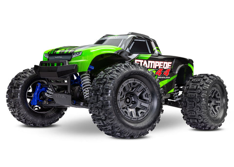TRA67154-4-GRN Stampede 4X4 BL-2s-1/10 TRUCK-Mike's Hobby