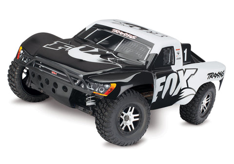 TRAXXAS SLASH 4X4 VXL: 1/10 4WD BRUSHLESS ELECTRIC SHORT COURSE TRUCK RTR FOX *-Cars & Trucks-Mike's Hobby