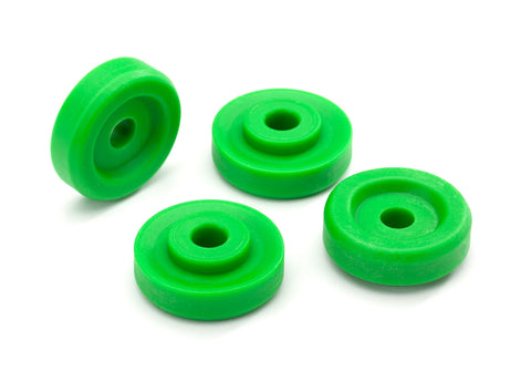 TRA8957G WHEEL WASHERS, GREEN (4)-PARTS-Mike's Hobby