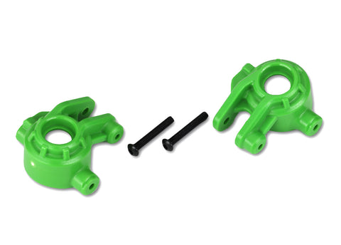 TRA9037G STEERING BLOCKS GREEN L&R-PARTS-Mike's Hobby