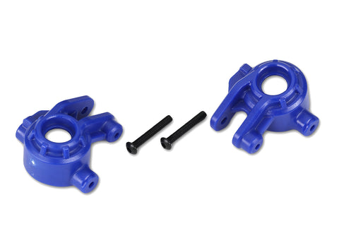 TRA9037X STEERING BLOCKS BLUE L&R-PARTS-Mike's Hobby
