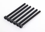 TRA9682 Cap-Head Machine Screws 3x45 mm (6)-HARDWARE-Mike's Hobby