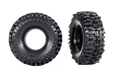 TRA9871 TIRES MT BAJA PRO XS 2.4 (2)-WHEELS AND TIRES-Mike's Hobby