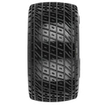 AKA13138QR AKA 1/10 Array Super Soft Longwear Rear 1.7"/2.2" Dirt Oval Tires (2)-WHEELS AND TIRES-Mike's Hobby