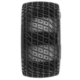AKA13138QR AKA 1/10 Array Super Soft Longwear Rear 1.7"/2.2" Dirt Oval Tires (2)-WHEELS AND TIRES-Mike's Hobby