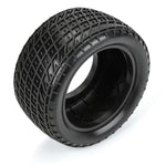 AKA13138QR AKA 1/10 Array Super Soft Longwear Rear 1.7"/2.2" Dirt Oval Tires (2)-WHEELS AND TIRES-Mike's Hobby