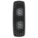 AKA13238QR AKA 1/10 Array SSLW 2WD Front 1.7"/2.2" Dirt Oval Tires (2)-WHEELS AND TIRES-Mike's Hobby