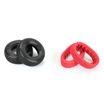 AKA13238QR AKA 1/10 Array SSLW 2WD Front 1.7"/2.2" Dirt Oval Tires (2)-WHEELS AND TIRES-Mike's Hobby