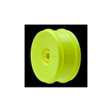 AKA14001QRY AKA 1/8 I-Beam Super Soft Long Wear Pre-Mounted Tires, Yellow EVO Wheels (2): Buggy-WHEELS AND TIRES-Mike's Hobby
