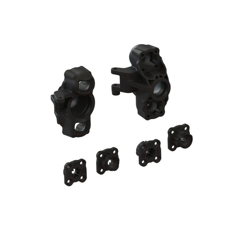 ARA-1507 Front Steering Blocks V6-PARTS-Mike's Hobby