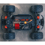 ARA2102 1/18 GRANITE GROM MEGA 380 Brushed 4X4 Monster Truck RTR with Battery & Charger-1/18 CARS AND TRUCKS-Mike's Hobby
