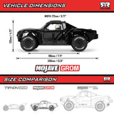 ARA2104KT1 1/16 ARRMA MOJAVE GROM RTA Kit (Battery & Charger Included)
