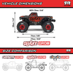 ARA2137 ARRMA 1/16 QUAKE GROM 4X4 RTR Brushed Monster Truck (Battery & Charger Included)-Cars & Trucks-Mike's Hobby