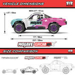 ARA2304S MOJAVE GROM 223S BLX Brushless 4X4 Small Scale Desert Truck RTR with DSC (Battery & Charger included)-Cars & Trucks-Mike's Hobby