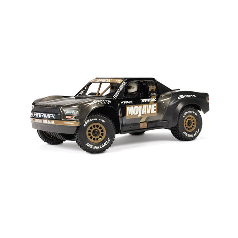 ARA2304T1 MOJAVE GROM 223S BLX Brushless 4X4 Small Scale Desert Truck RTR with DSC, Black (NO BATTERY/CHARGER)-1/18 CARS AND TRUCKS-Mike's Hobby