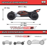 ARA2306T1 TYPHON GROM 223S BLX Brushless 4X4 Small Scale Buggy RTR *NO BATTERY/CHARGER*-Cars & Trucks-Mike's Hobby