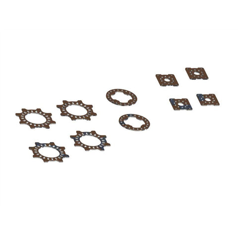 ARA310984 Limited Slip Diff Plates for 29mm Diff Case-PARTS-Mike's Hobby